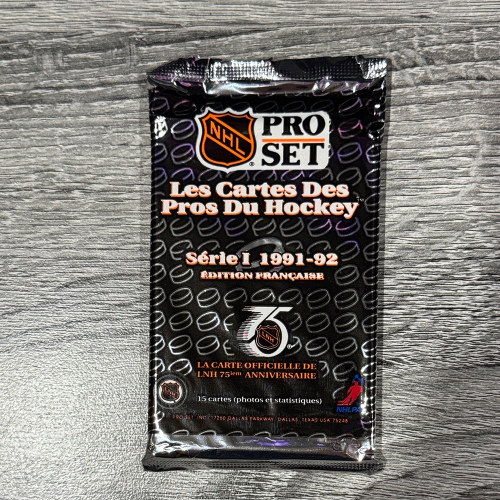 NHL | Pro Set Les Cartes Des Pro Du Hockey: Serie 1 (1991-92) - Hockey Card Pack